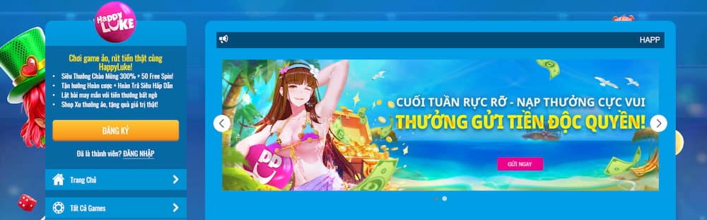 Giới thiệu tổng quan về nhà cái online Happyluke