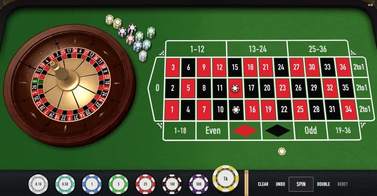 European Roulette là biến thể Roulette phổ biến nhất